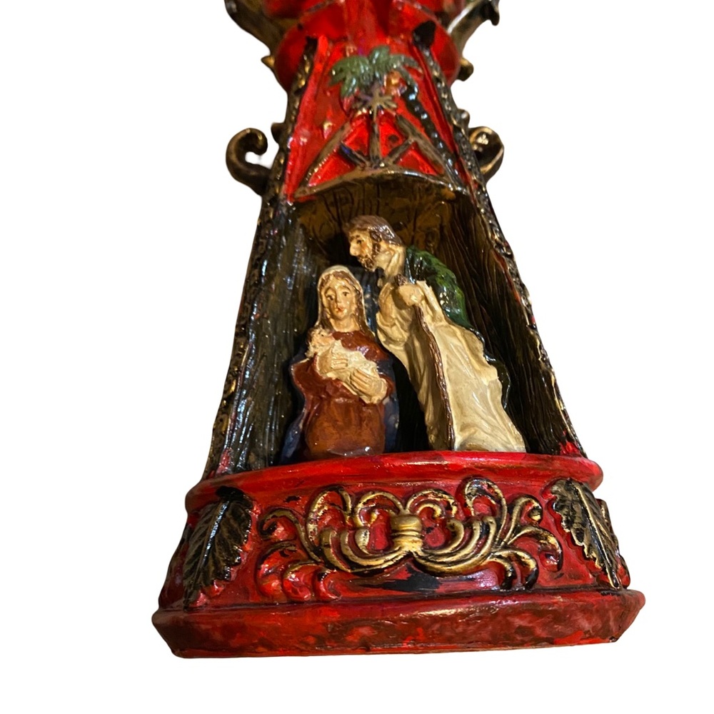 Giftcraft Angel Mother Mary, Father Joseph & Baby Jesus Decor Christmas 13” - Picture 2 of 7
